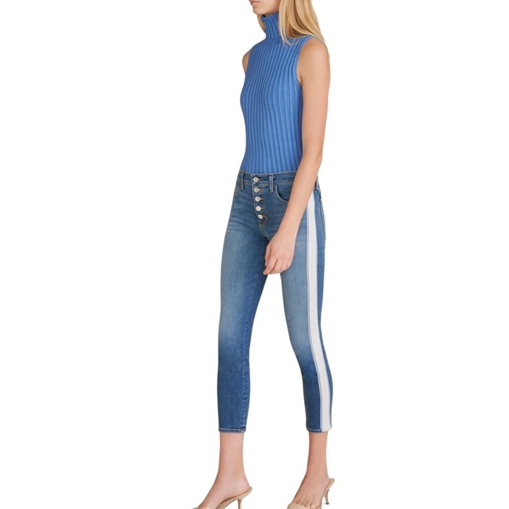 Veronica Beard Debbie High-Rise Skinny Jeans – Beacon Wash